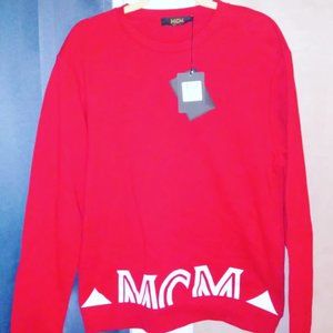 McM Red sweatshirt